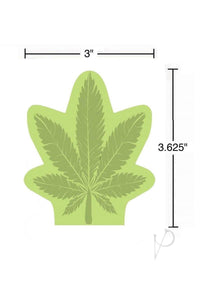 Cannabis Leaf Sticky Notes