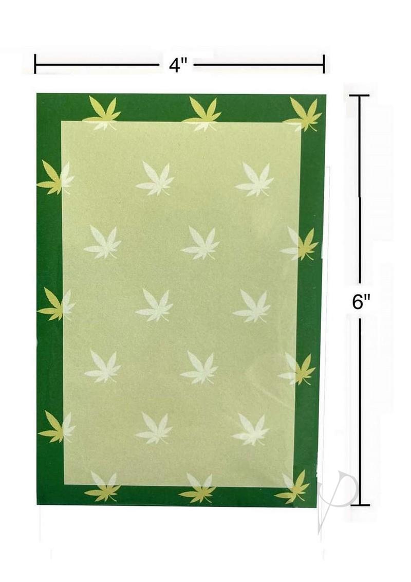 Cannabis Leaf Notepad