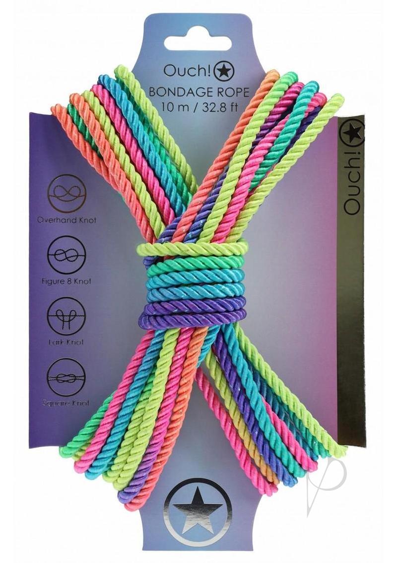 Ouch Bondage Rope 10 Meter Multicolor