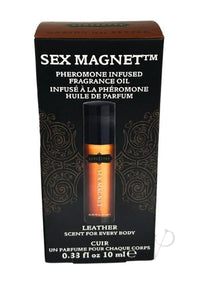 Sex Magnet Leather Pheromone Roll On