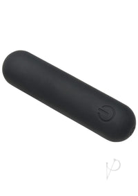 Bg Flexible Silicone Bullet Blk