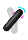 Bg Flexible Silicone Bullet Blk