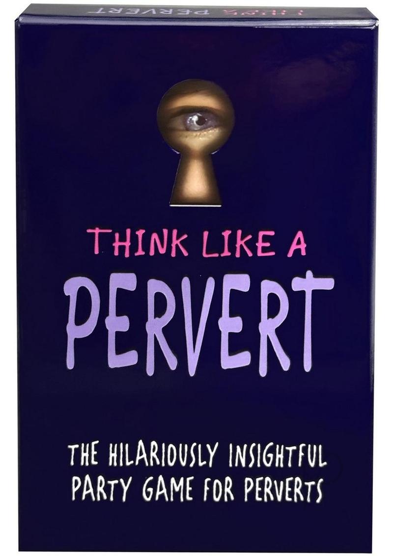 Think Like A Pervert