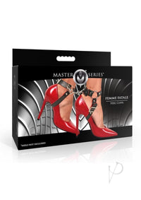 Ms Heel Cuffs Blk