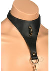 Ms Captivate Collar Body Chain Blk