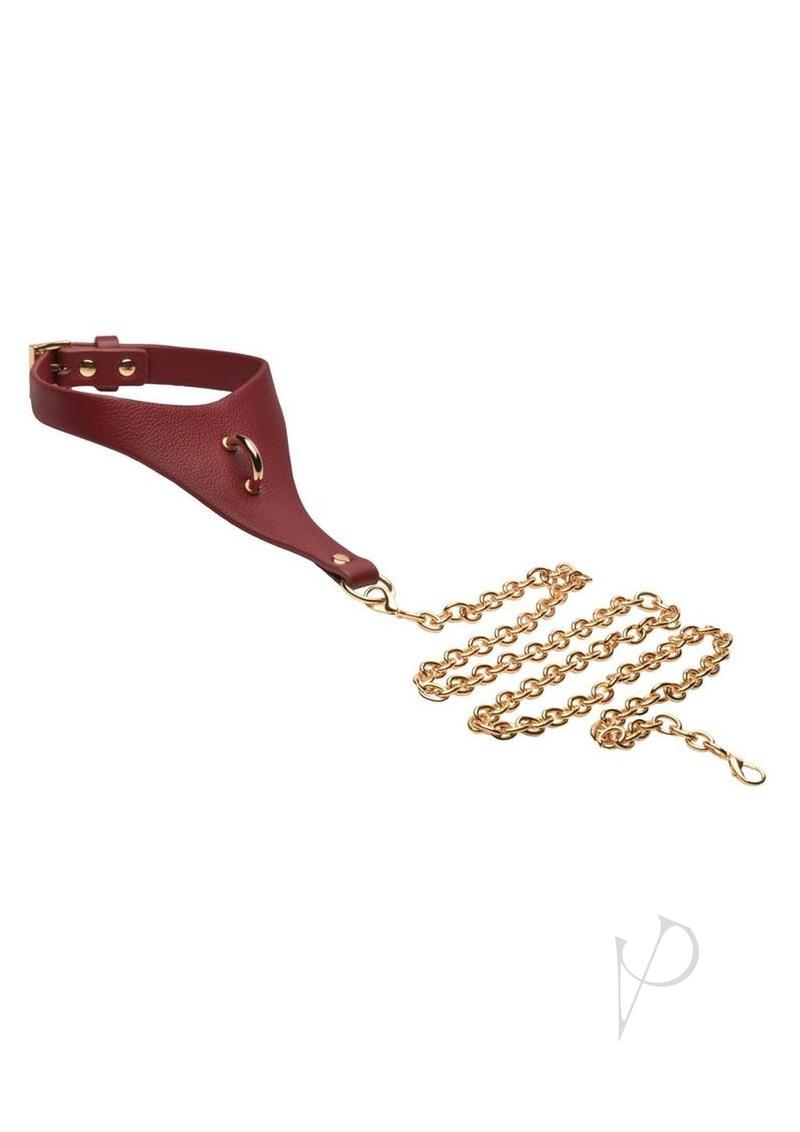 Ms Captivate Collar Body Chain Red