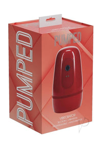 Pumped Vibrobator Metallic Red