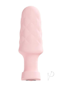 Loveline Velvet Plug Remote Pink