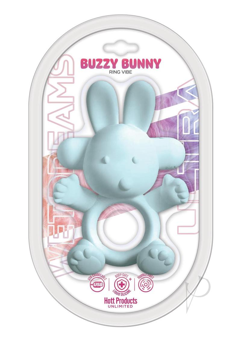 Wet Dreams Buzzy Bunny Cock Ring Multic