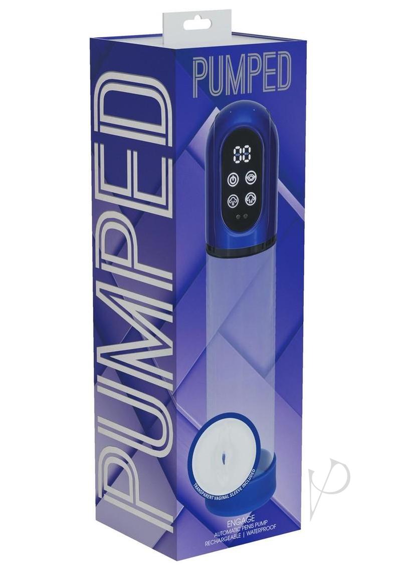 Pumped Engage Metallic Blue