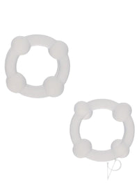 Alpha Silicone Double Stacker Clear
