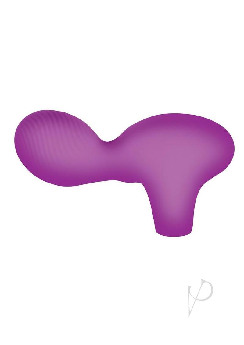 Bang Silicone Finger Vibe Purple