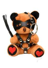 Ms Dom Bear Keychain Tan