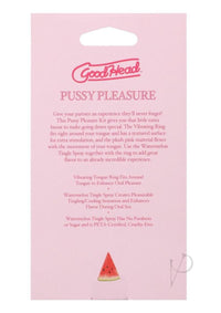 Goodhead Pussy Pleasure Party Kit