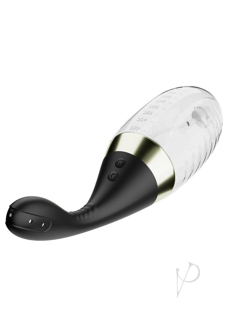 Anal Adventures Platinum Aqua Jet Blk