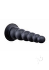 Su Ripple Inflate Butt Plug 7 Blk