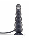 Su Ripple Inflate Butt Plug 7 Blk