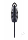 Su Ripple Inflate Butt Plug 5.5 Blk