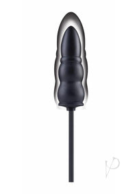 Su Ripple Inflate Butt Plug 5.5 Blk