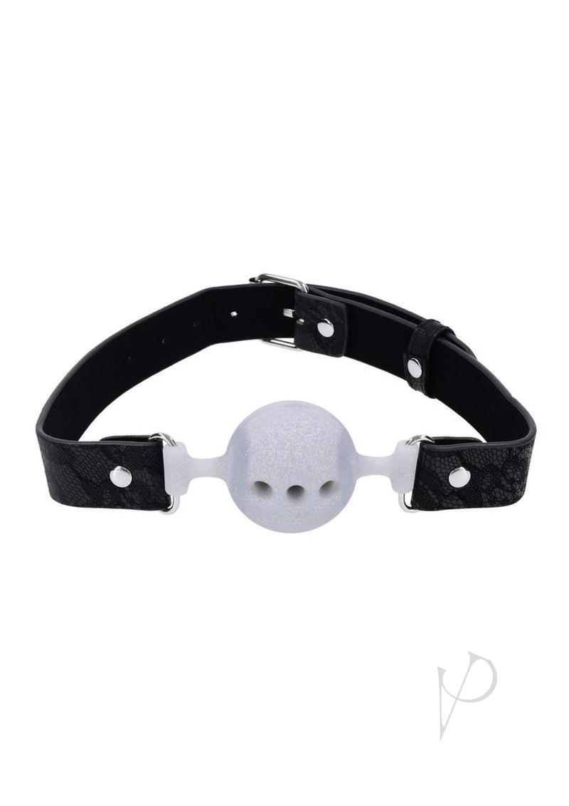 Sandm Lace Silicone Breath Ball Gag