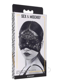 Sandm Veiled Vision Lace Blindfold