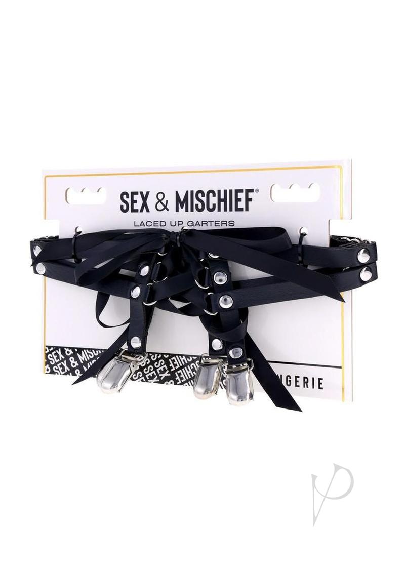 Sandm Laced Up Garters
