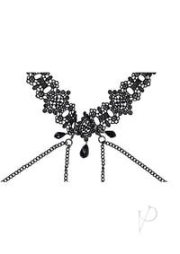 Sandm Lace Collar W/ Nipple Ties