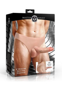 Ms Slim Hollow Silicone Strapon Fle 6.2
