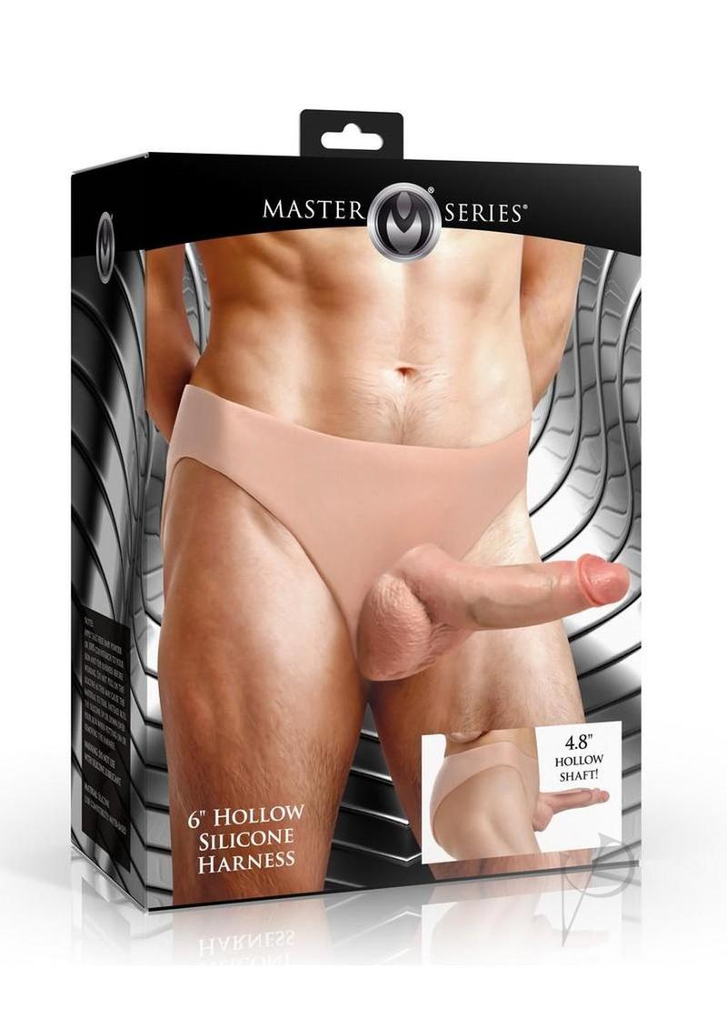 Ms Slim Hollow Silicone Strapon Fle 6.2