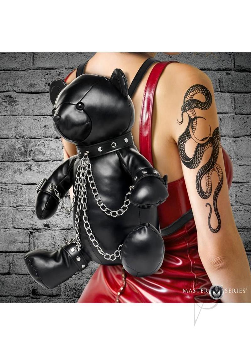 Ms Bdsm Bear Backpack Blk