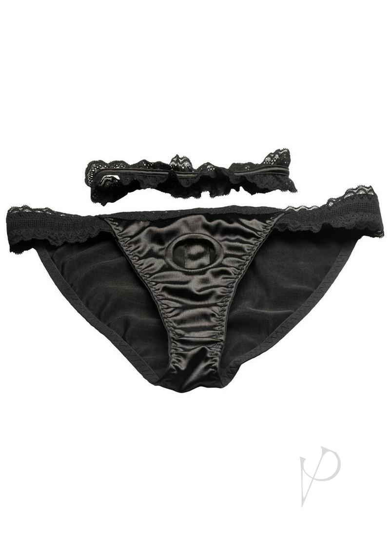 Bedroom Bliss Jolie Harness Blk Md