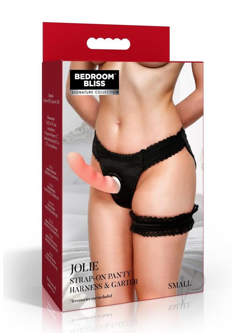 Bedroom Bliss Jolie Panty Harness Sm Blk