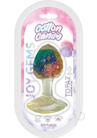 Cotton Candy Joy Gems Slicone Plug Topaz