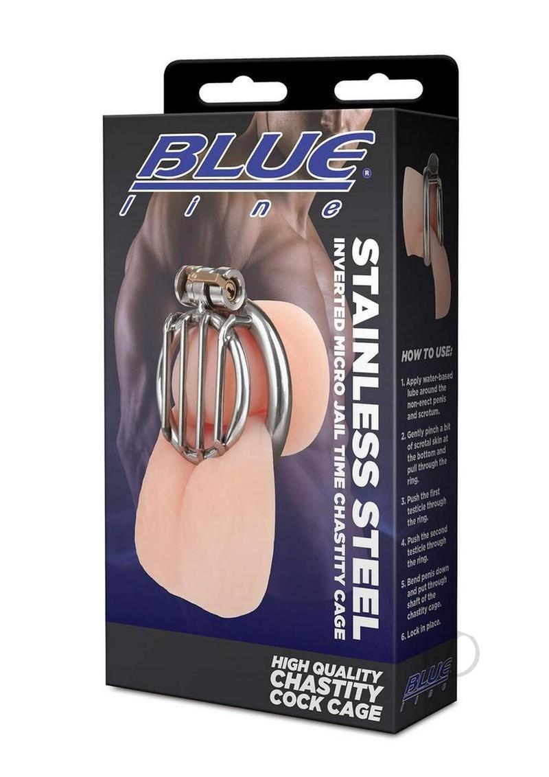 Stainless Steel Inverted Jail Chastity