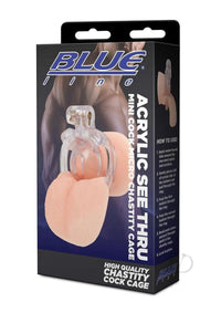 Acrylic See Thru Mini Cock Chasity Cage