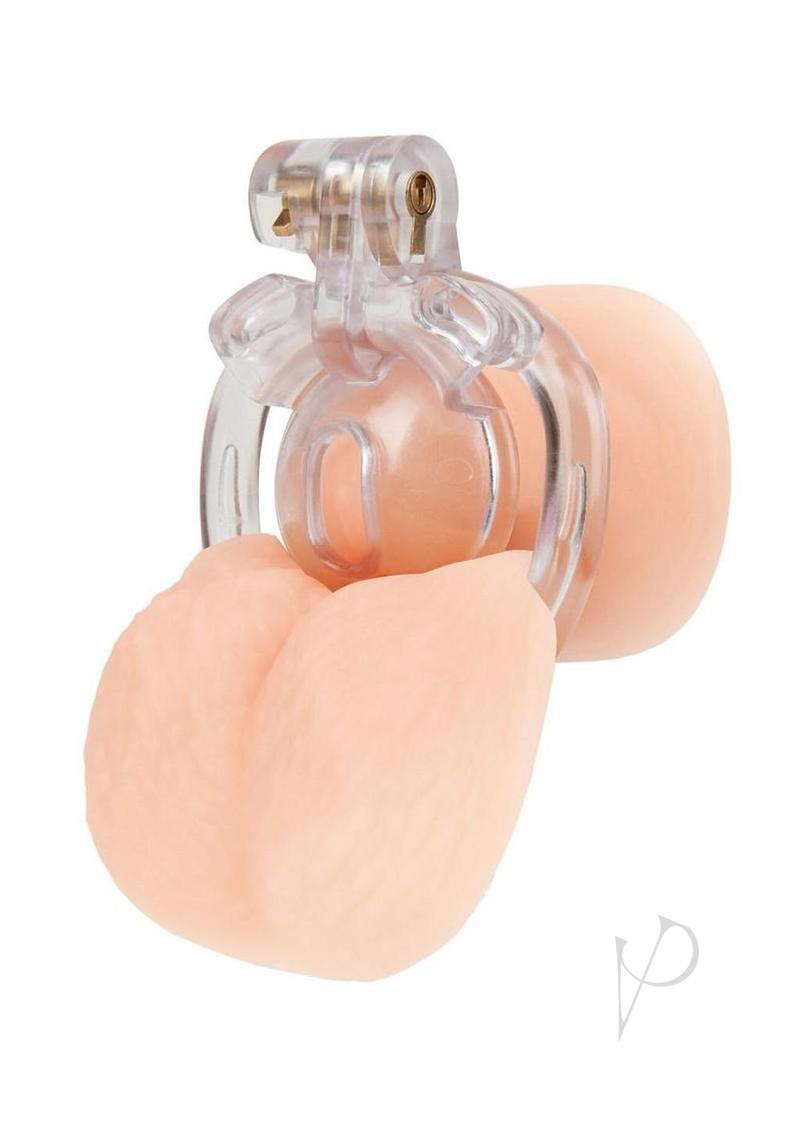 Acrylic See Thru Mini Cock Chasity Cage