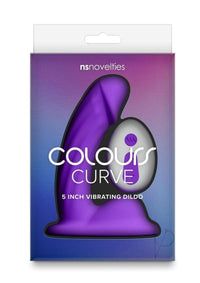 Colours Curve Dildo Vibe 5 Purple