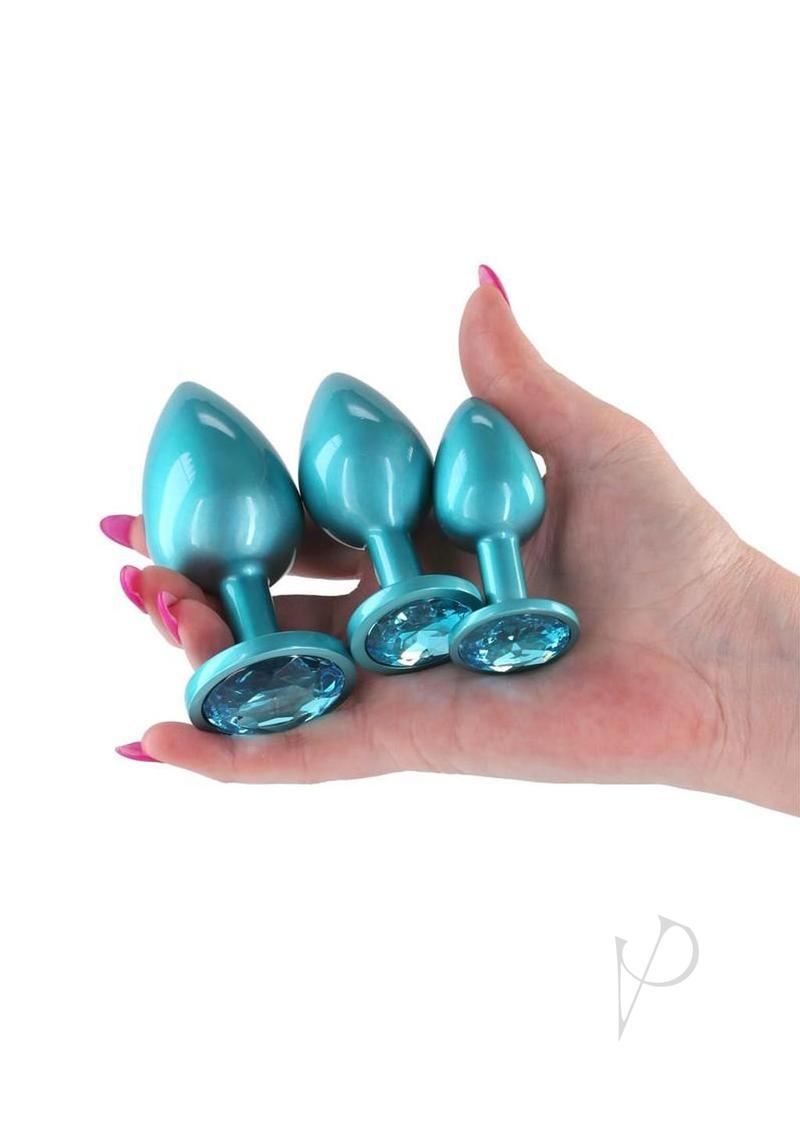 Rear Assets Tapered Trainer Kit 3pc Teal