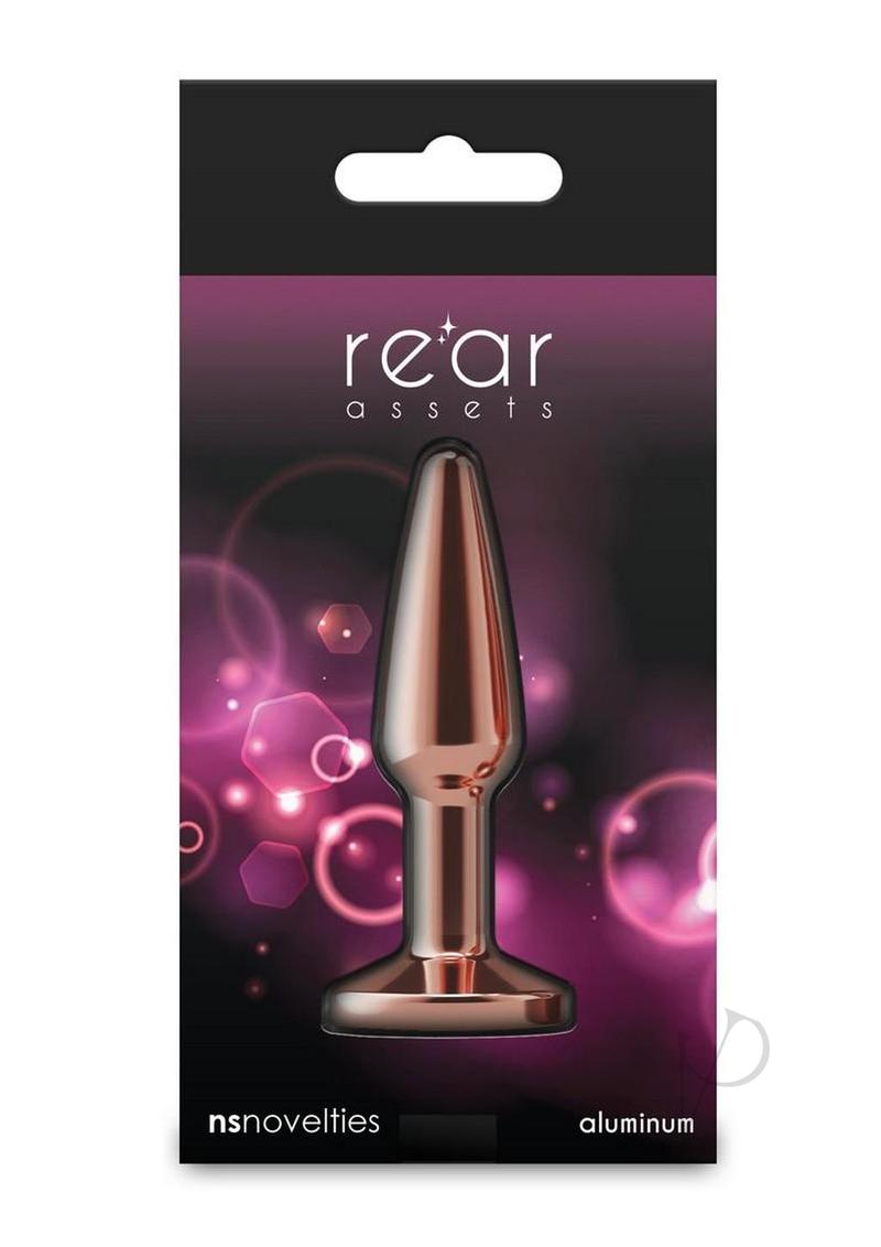 Rear Assets Tapered Plug Sm Rose Gld