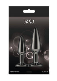 Rear Assets Tapered Trainer Kit 3pc Gray