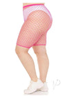 Plus Industrial Net Biker Short 1x2x Pnk