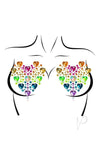 Prism Nipple Jewel Stickers Glitter 2pk