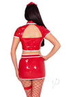 Red Alert Nurse Costume 4pc Red Sm