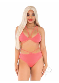 Opaque Cage Bra Brazil Brief Os Orn 2pc