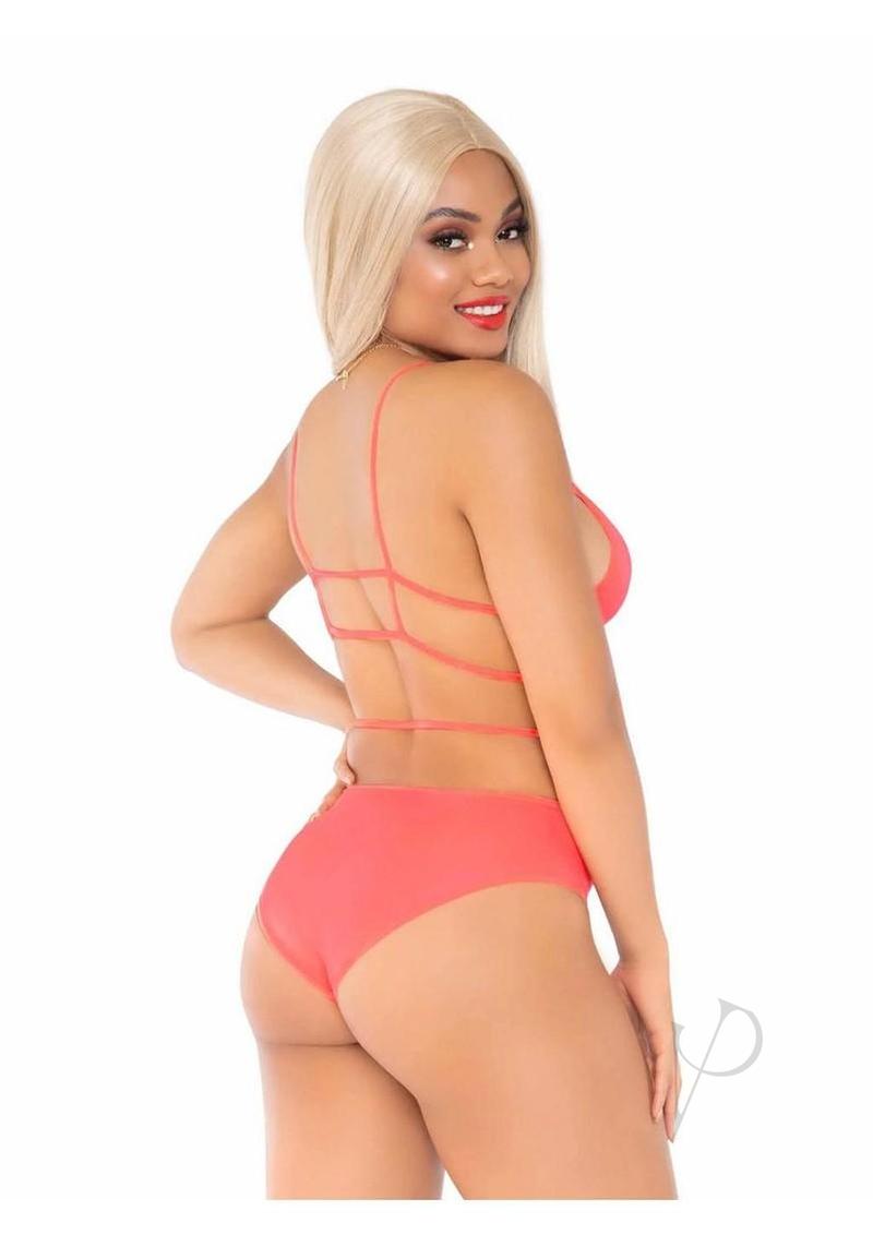 Opaque Cage Bra Brazil Brief Os Orn 2pc