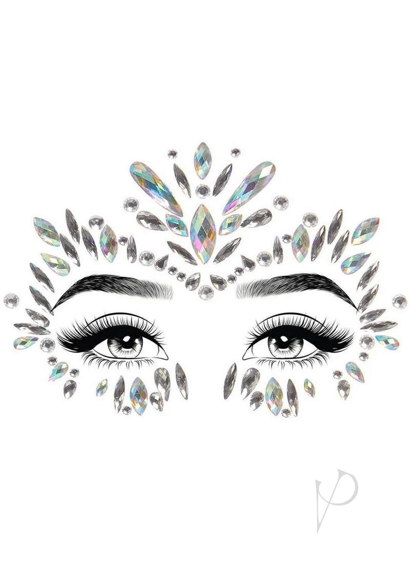 Iris Face Jewels Sticker Clr