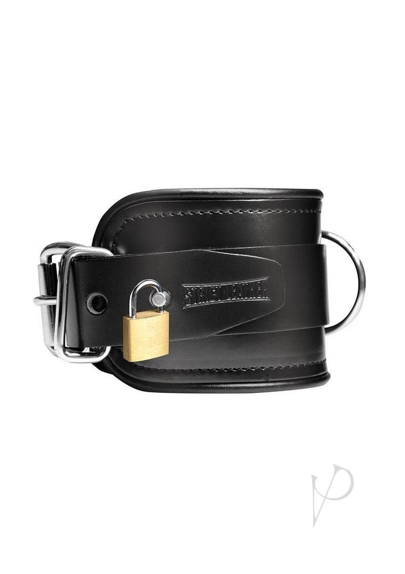 Strict Leather Bondage Set Blk