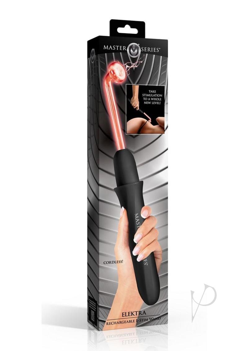 Ms Elektra Recharge Estim Wand Blk
