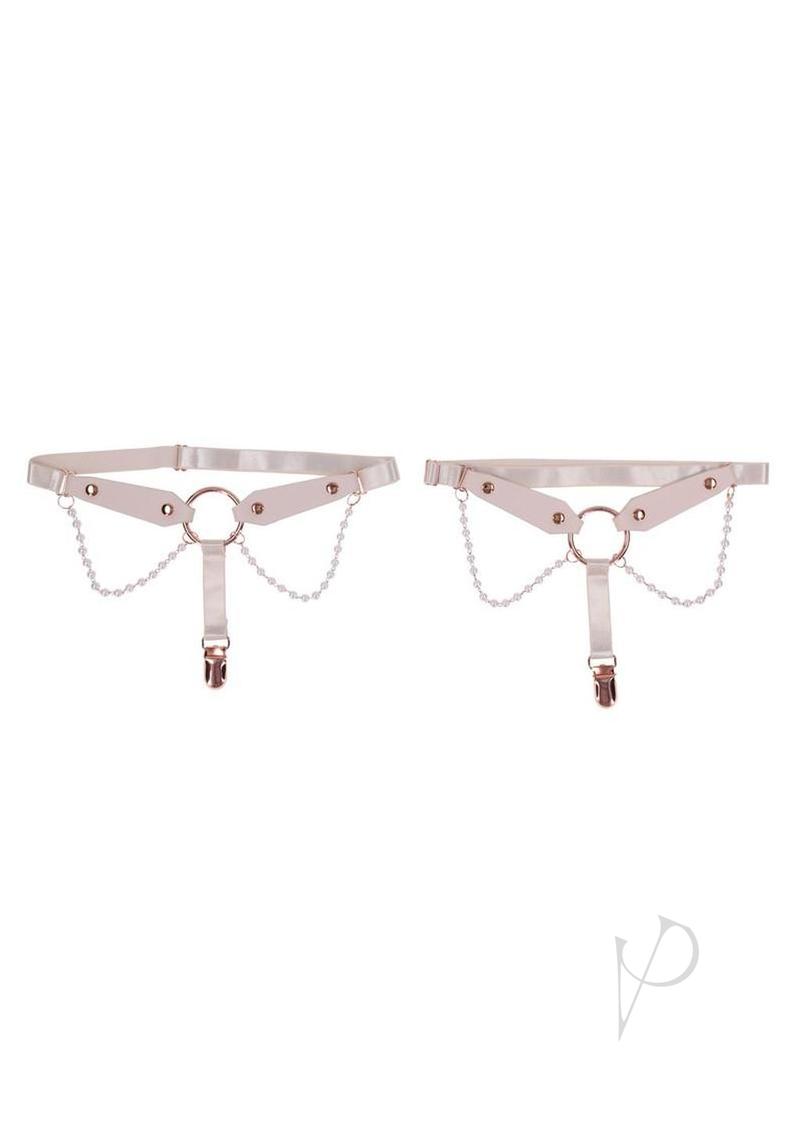 Sandm Peaches N Creame Pearl Garters