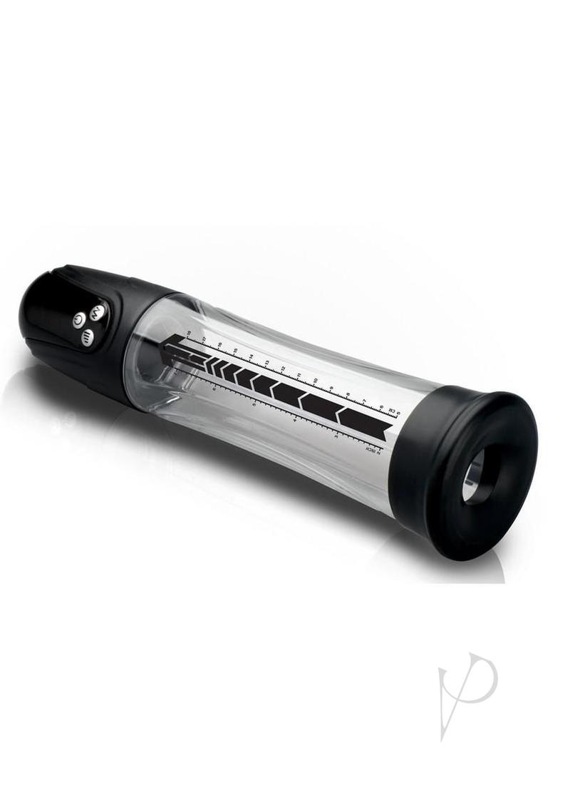 Jock Power Up Digital Penis Pump Blk